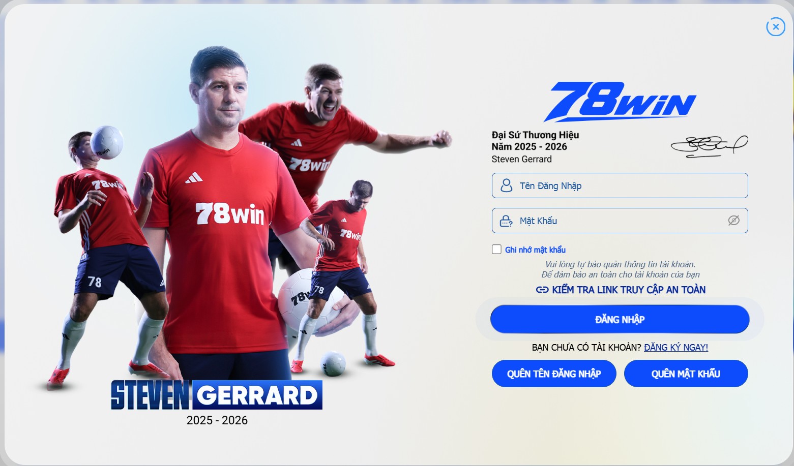Hướng dẫn chi tiết các bước đăng ký và nạp rút tiền tại 78WIN